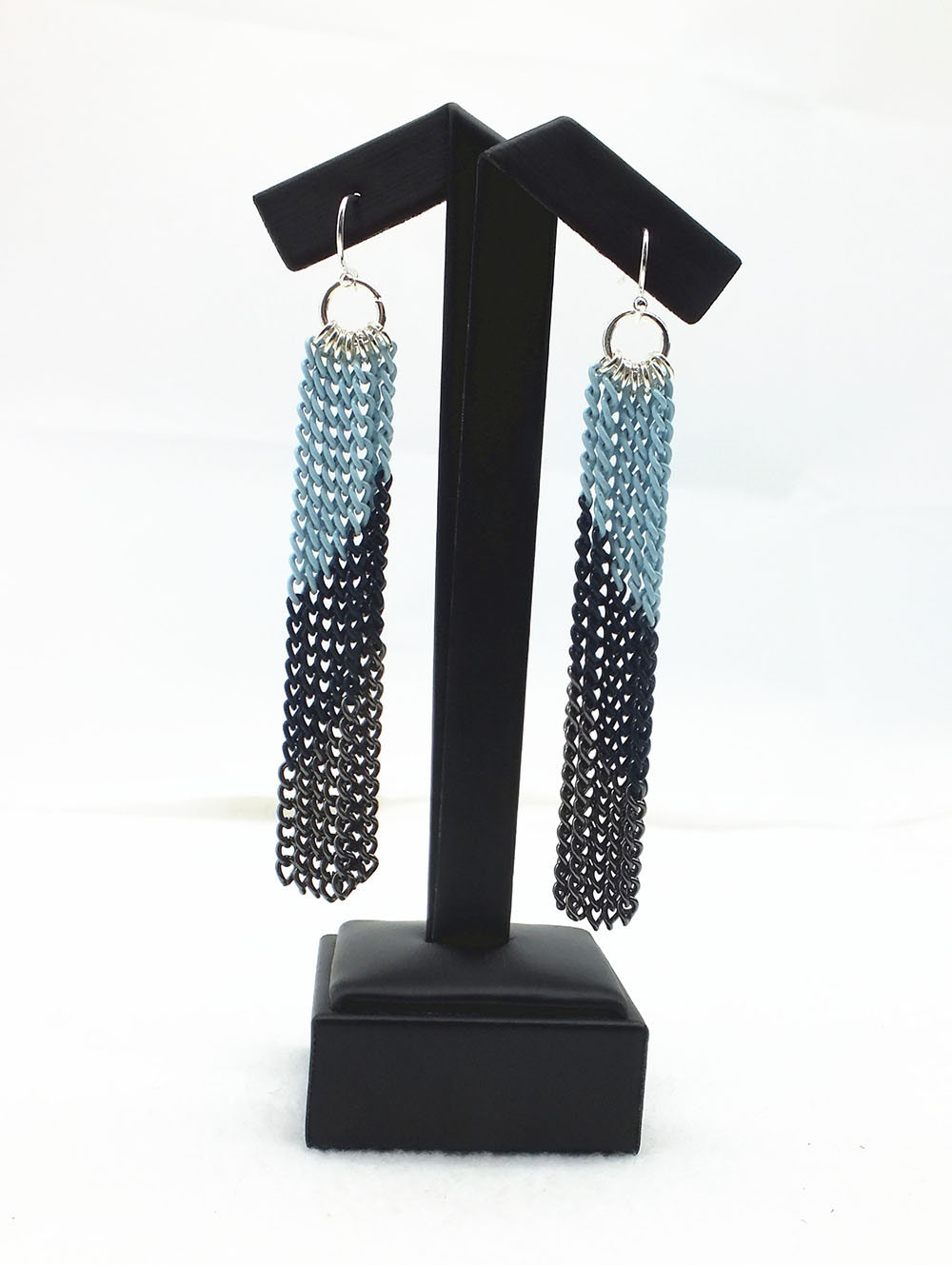 colorful chain tassel Earring