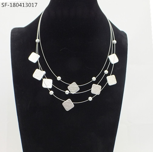 new metal necklace